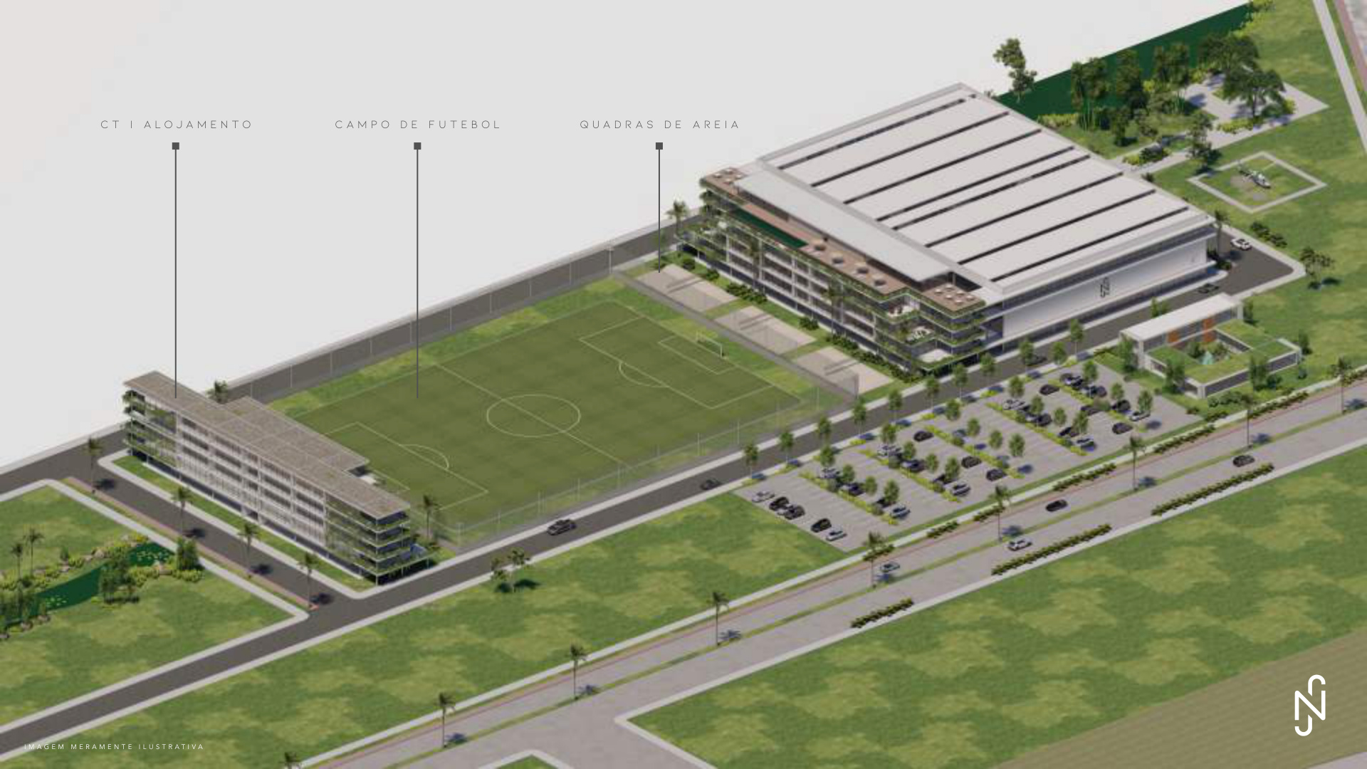 Campo de futebol oficial